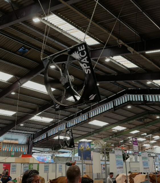 Ventilateurs ABBIFAN install&eacute;s au SPACE